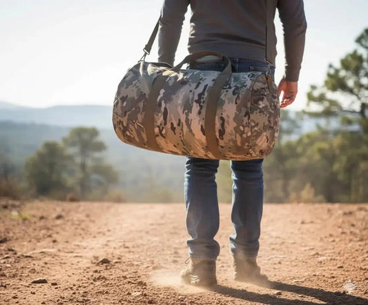 Specter Defense 80L Tactical Duffel Bag – 500D Cordura Nylon military-grade gear transport bag