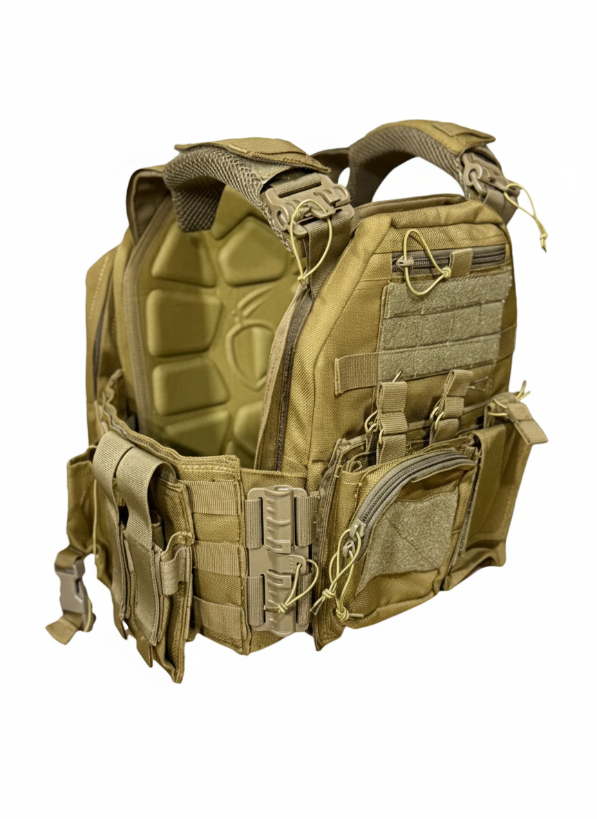 Plate Carrier With Integrated Pouches