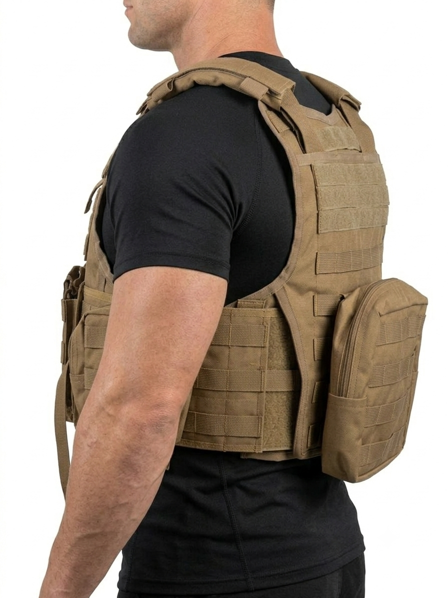 Mil Model 1 Coyote Brown Plate Carrier