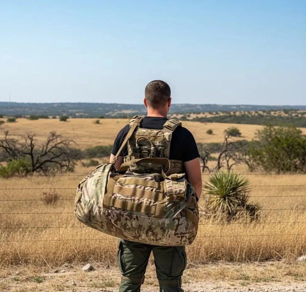 Duffel Bag 21”x 14” 80L Enhanced | Tactical Heavy Duty Bag - specter defense