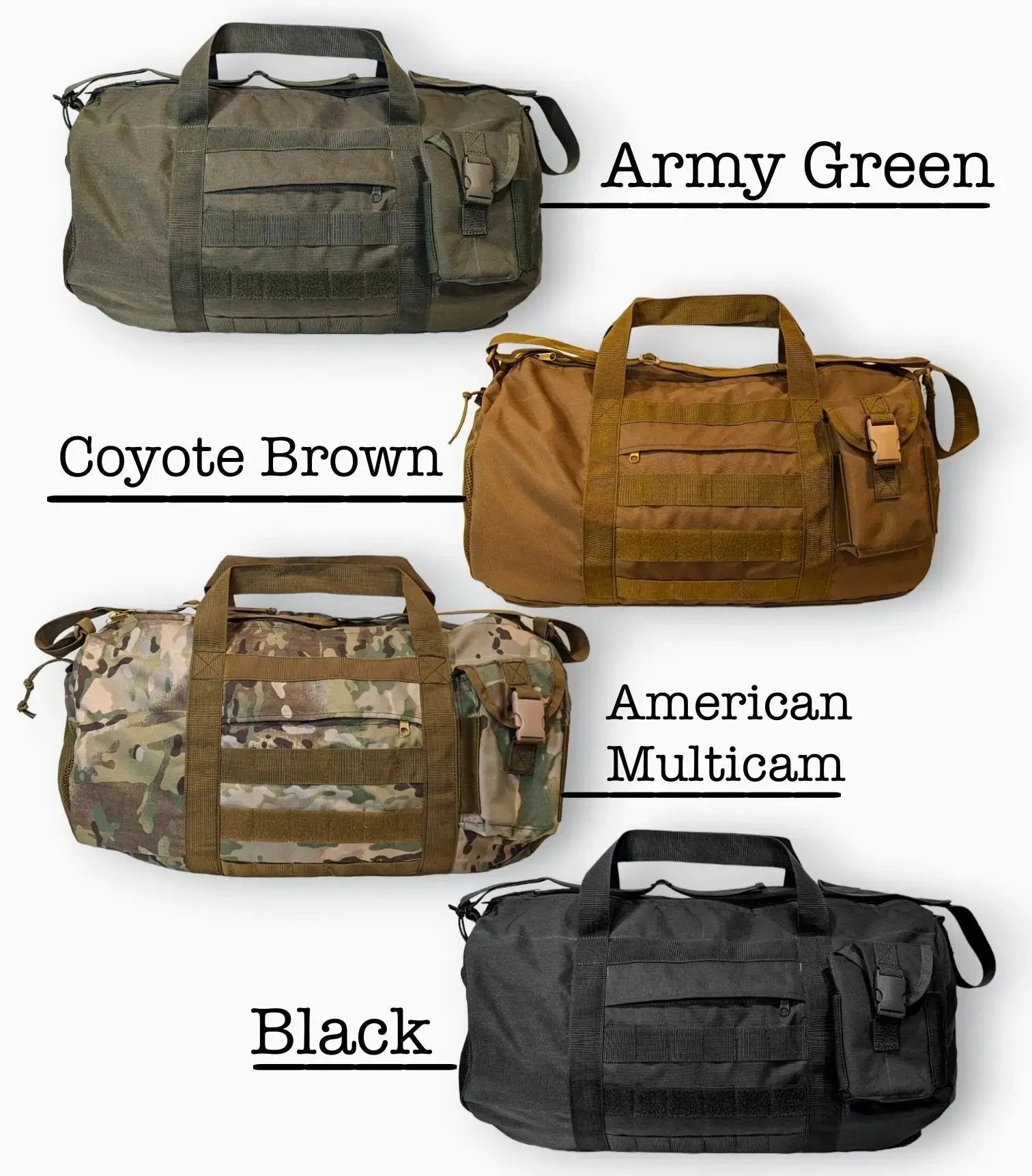 Duffel Bag 21”x 14” 80L Enhanced | Tactical Heavy Duty Bag - specter defense
